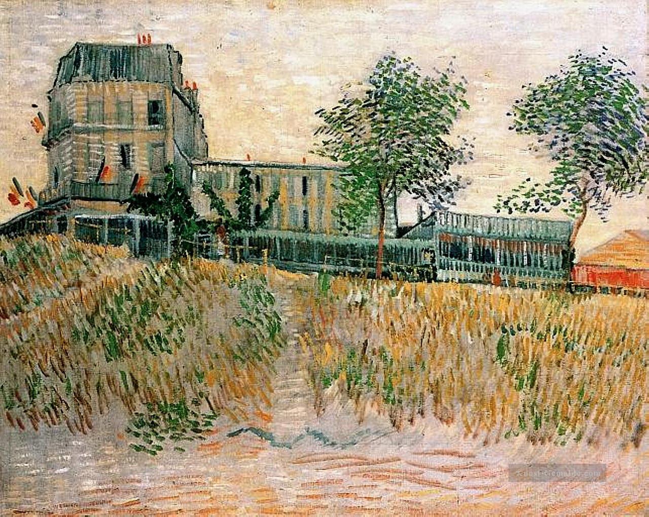 Das Restaurant de la Sirene bei Asnieres Vincent van Gogh Ölgemälde